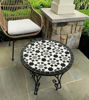 Picture of Black & white Mosaic Coffee Table