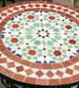 Picture of Custom Made Mosaic Table - Crafts Mosaic Table - Mid Century Modern furniture - Handmade Coffee Table For Outdoor & Indoor