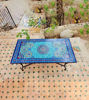 Picture of Custom Rectangular Mosaic Table - Zellige Mosaic Table - Coffee Table