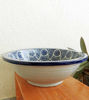 Picture of CUSTOMIZABLE Ceramic Vessel / Drop In Sink, Bathroom Ceramic Sink Bowl, HandPainted Ceramic Basin, Bathroom Improvement, Bathroom Remodeling