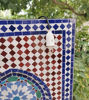 Picture of Customizable Mosaic Outdoor Wall Fountain – Handmade Garden Decor, Mid Century Mosaic Artwork