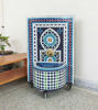 Picture of CUSTOMIZABLE Garden Patio Rustic Outdoor Wall Water Fountain - Mid Century Zellige Art