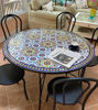 Picture of Customizable Moroccan Mosaic Table – Mid Century Coffee Table for Indoor & Outdoor Use