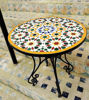 Picture of CUSTOMIZABLE Mosaic Table - Crafts Mosaic Table - Mosaic Table Art - Mid Century Mosaic Table - Handmade Coffee Table For Outdoor & Indoor