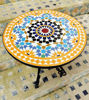 Picture of CUSTOMIZABLE Mosaic Table - Crafts Mosaic Table - Mosaic Table Art - Mid Century Mosaic Table - Handmade Coffee Table For Outdoor & Indoor