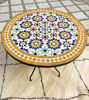 Picture of CUSTOMIZABLE Mosaic Table - Crafts Mosaic Table - Mosaic Table Art - Mid Century Mosaic Table - Handmade Coffee Table For Outdoor & Indoor