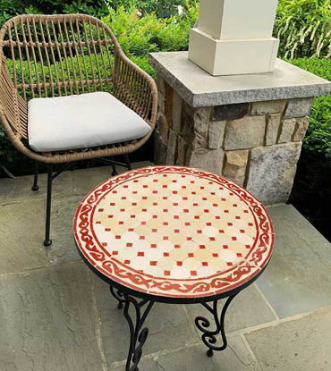 Picture of CUSTOMIZABLE Mosaic Table - Crafts Mosaic Table - Mosaic Table Art - Mid Century Mosaic Table - Handmade Coffee Table For Outdoor & Indoor