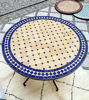 Picture of CUSTOMIZABLE Mosaic Table - Crafts Mosaic Table - Mosaic Table Art - Mid Century Mosaic Table - Handmade Coffee Table For Outdoor & Indoor