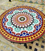 Picture of CUSTOMIZABLE Mosaic Table - Crafts Mosaic Table - Mosaic Table Art - Mid Century Mosaic Table - Handmade Coffee Table For Outdoor & Indoor