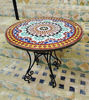 Picture of CUSTOMIZABLE Mosaic Table - Crafts Mosaic Table - Mosaic Table Art - Mid Century Mosaic Table - Handmade Coffee Table For Outdoor & Indoor