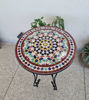 Picture of Handcrafted Mosaic Table - Mid Century Modern Mosaic Table Art