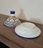 Picture of FEZ Handmade and Hand-Painted Tagine - Large Tagine Pot - Cooking & Serving Pot - Ceramic Kitchenware - Clay cooking pot - LEAD FREE
