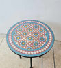 Picture of Customizable Turquoise Mosaic Table – Handmade Moroccan Zellige Coffee Table for Indoor & Outdoor Spaces