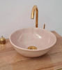 Picture of Glazed Natural Beige Bathroom Sink