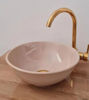 Picture of Glazed Natural Beige Bathroom Sink