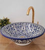 Picture of Drop in Bathroom Sink - Antique Decor