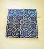 Picture of Handpainted Zellige 4x4 Blue Handmade Tiles - CUSTOMIZABLE Tiles for Kitchen Remodeling and Bathroom Projects