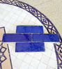 Picture of Handmade 2x6 Zellige Terracotta Tiles – Navy / Royal Blue Moroccan Tiles for Kitchen & Bathroom Remodel – Clay Mosaic Tiles from Fes