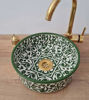 Picture of Green Mid Century Modern Bowl Sink - Bathroom Vessel washbasin