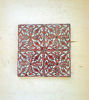 Picture of Handpainted Zellige 4x4 Red Handmade Tiles - CUSTOMIZABLE Tiles for Kitchen Remodeling and Bathroom Projects
