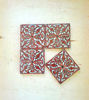 Picture of Handpainted Zellige 4x4 Red Handmade Tiles - CUSTOMIZABLE Tiles for Kitchen Remodeling and Bathroom Projects