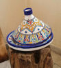 Picture of Large Handmade Authentic Berber TAGINE - Ceramic Cooking and Serving Tagine Pot - CUSTOMIZABLE Dining And Serving Tagine