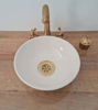 Picture of Minimalist Hand-painted Ceramic Vessel Sink, Handmade Bowl Washbasin