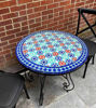 Picture of Outdoor Mosaic Table - Crafted Mosaic Table - Mid Century Mosaic Table - Handmade Coffee Table