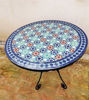 Picture of Outdoor Mosaic Table - Crafted Mosaic Table - Mid Century Mosaic Table - Handmade Coffee Table