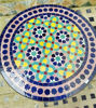 Picture of Purple & Blue Mosaic Table - Outdoor Coffee Table