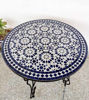 Picture of Solid Mosaic Table - Crafts Mosaic Table - Mosaic Table Art - Mid Century Mosaic Table - Outdoor Handmade Coffee Table