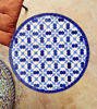 Picture of Shades Of Blue And White Mosaic Table for Indoor & Outdoor, Handmade Mosaic Art