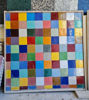 Picture of Shades Of Blue And White Mosaic Table for Indoor & Outdoor, Handmade Mosaic Art