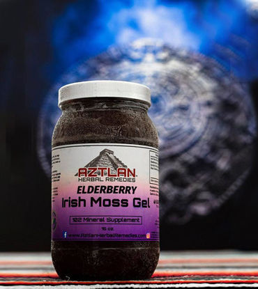 Picture of Irish Moss Gel Elderberry Infused 16oz