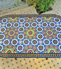 Picture of Customizable Oval Mosaic Table - Crafts Mosaic Table - Mosaic Table Art - Mid-Century Zellige Table - Handmade for Outdoor & Indoor - Perfect Gift