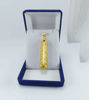 Picture of Personalized Cartouche Egyptian Jewelry | Handmade Sterling Silver Gold Plated Necklace