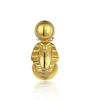 Picture of Solid Gold Bast Ancient Egyptian Goddess Pendant: Exclusive Men's Gold jewelry