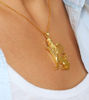Picture of 10K 14K 18K Solid Gold Persian Winged Sphinx Necklace: A Mystical Treasure by Egyptian Rare Antiquities