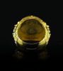 Picture of Elegant Solid Gold God Anubis and Horus Ring