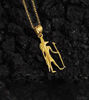 Picture of Gold Anubis Necklace
