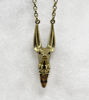 Picture of Gold Anubis Pendant Necklace | Timeless Elegance