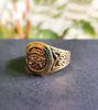Picture of Eye of Horus Gold Ring: Ancient Egyptian Symbol