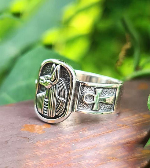Picture of Anubis Ring 925 Sterling Silver