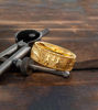 Picture of Egyptian Gold Ring: Hieroglyphic Ancient Ring