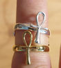 Picture of Ankh Ring, Egyptian Ring, Adjustable Ring, Egyptian Jewelry, key of life