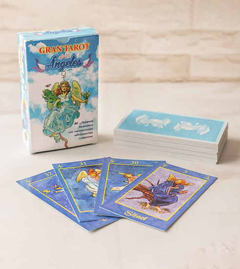 Picture of Angel Tarot Deck - Divine Guidance and Spiritual Messages (Spanish Edition)