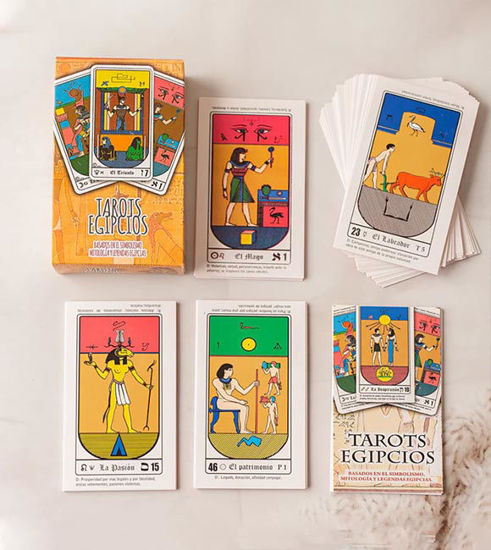 Picture of Egyptian Tarot Deck - Tap into Divine Guidance (Spanish Edition)