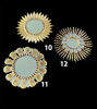 Picture of Peruvian Sunburst Mirror 12" Gold - Home Decor, Wall Art