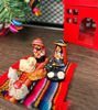 Picture of Tiny Peruvian Nativity Scene Christmas Decor - 6 pcs set - 1" tall