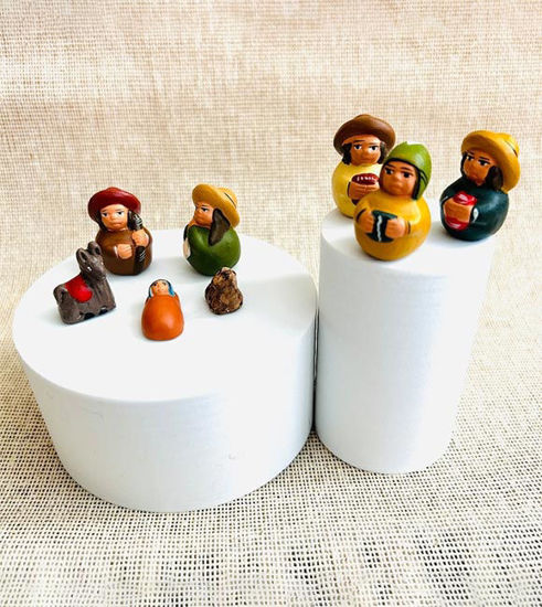 Picture of Folk Nativity Scene 1 inch